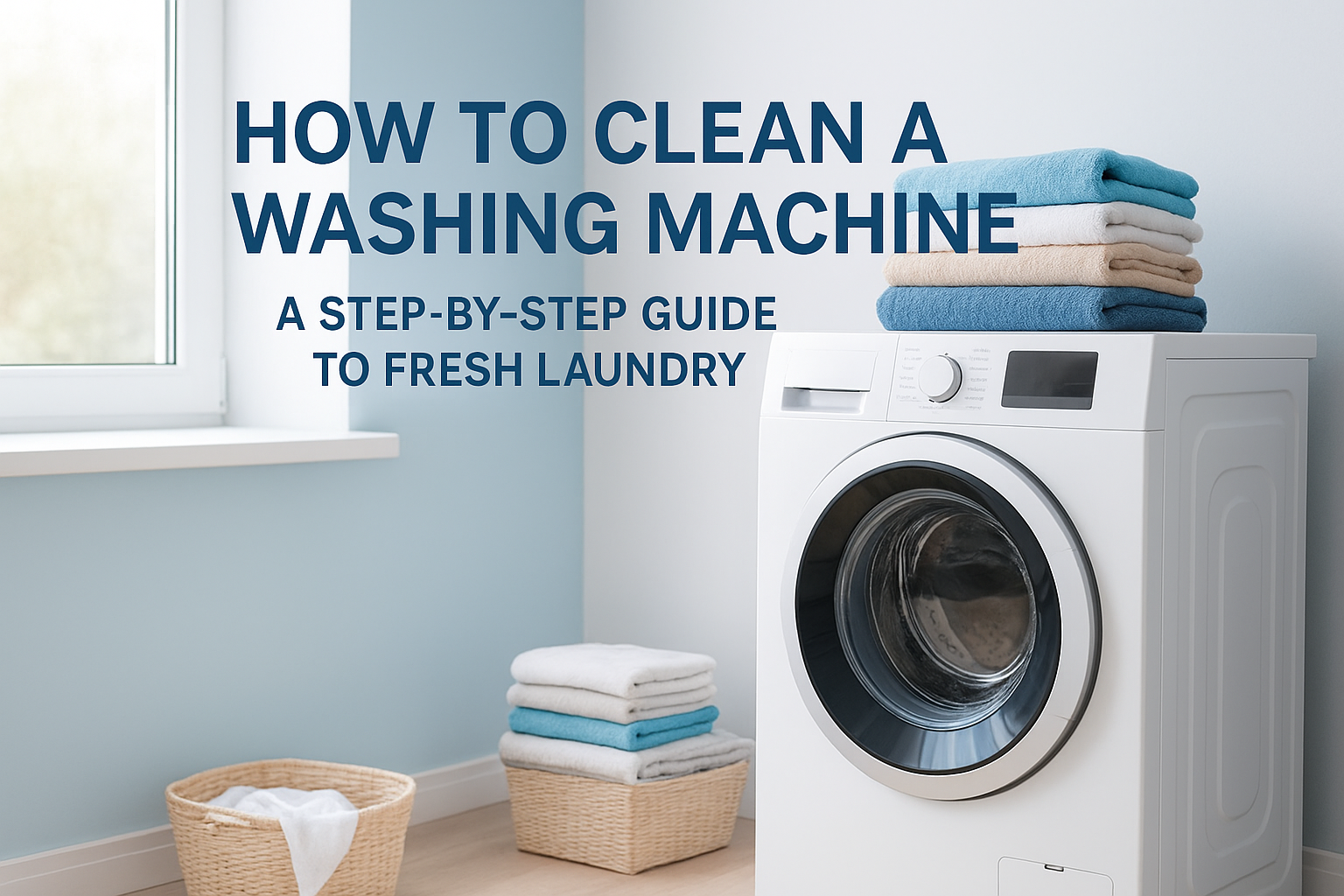 You are currently viewing How To Clean A Washing Machine: A Step-by-Step Guide To Fresh Laundry