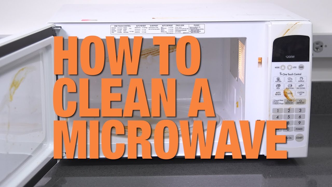 You are currently viewing How to Clean a Microwave A Complete Step by Step Guide