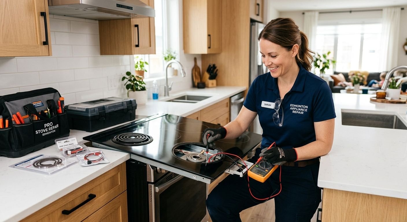 You are currently viewing Professional Stove Repair Edmonton: Fast Same Day Service Guide 2026